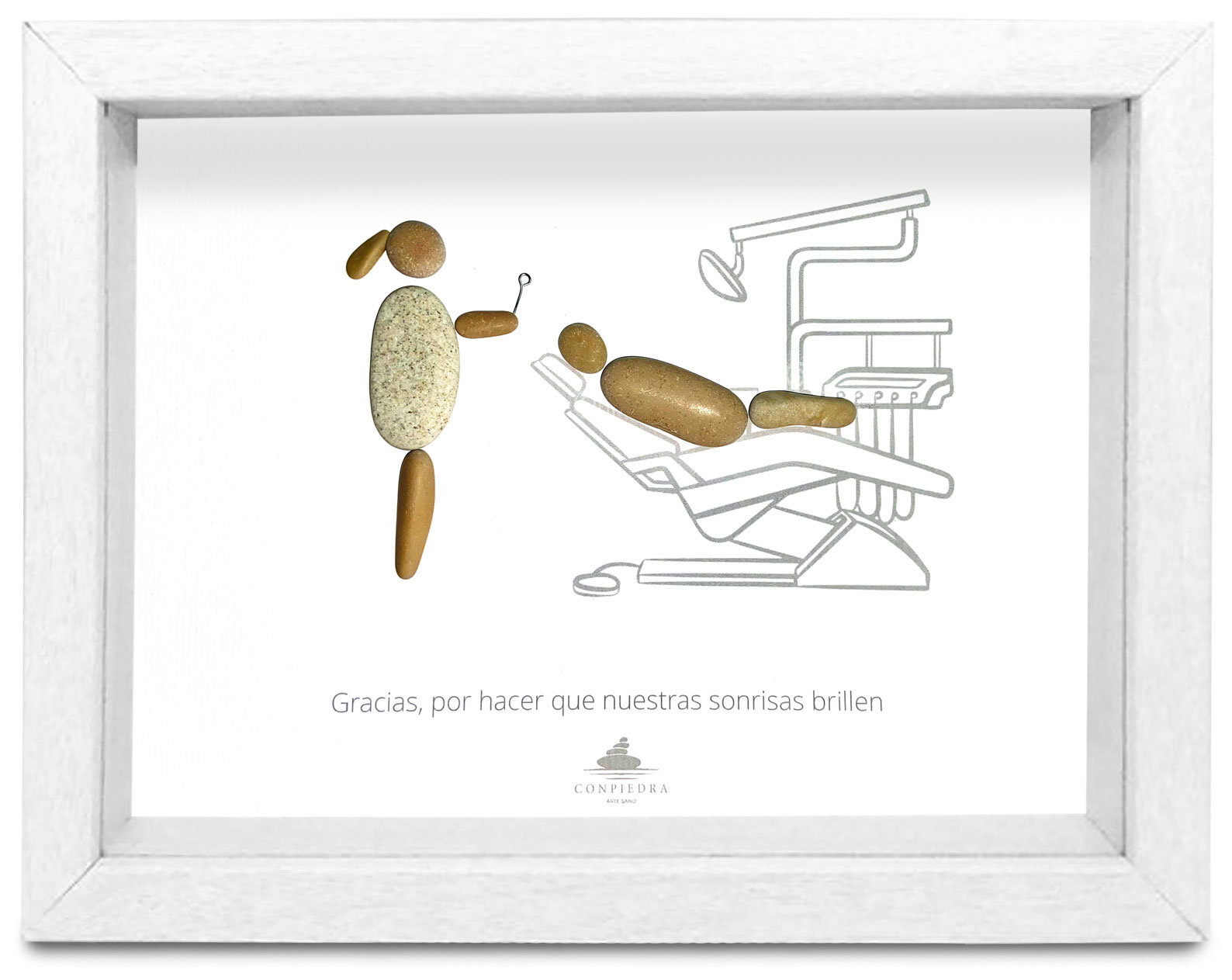 amiga-dentista-conpiedra Cuadro personalizado Conpiedra - Amiga dentista