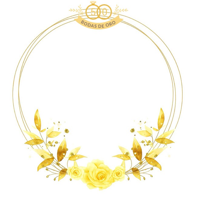 Cuadros personalizados bodas de oro - Imagen 3