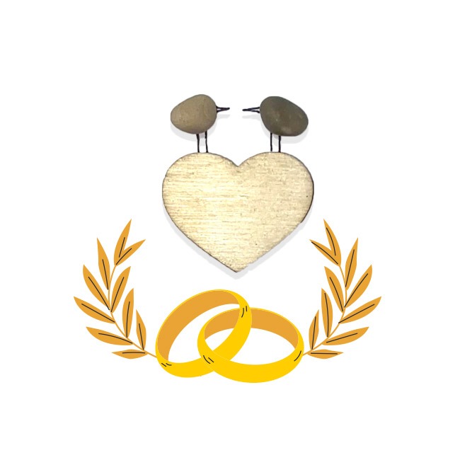 Adorno detalle invitados para bodas o eventos.