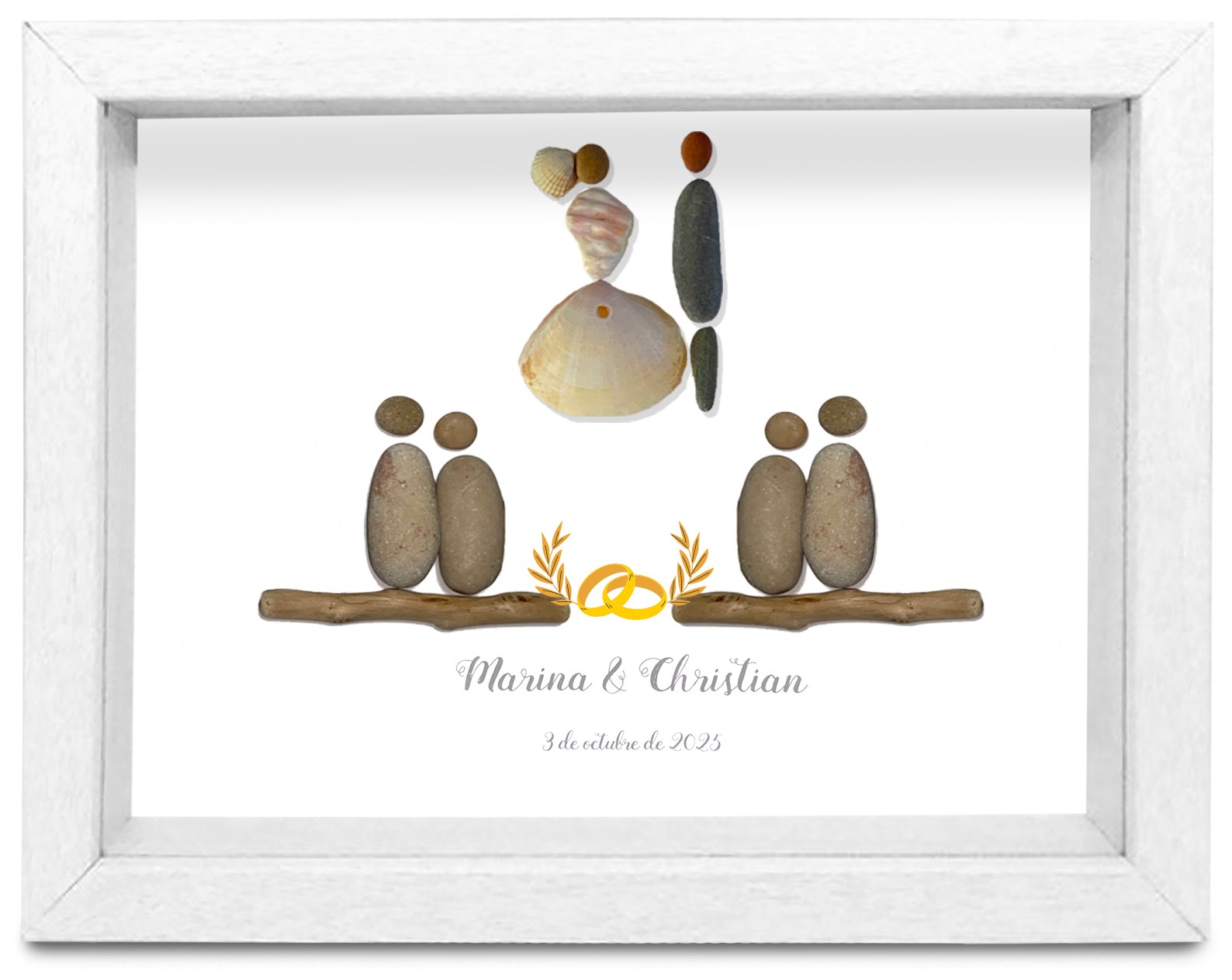 Cuadros personalizados padrinos - Imagen 4