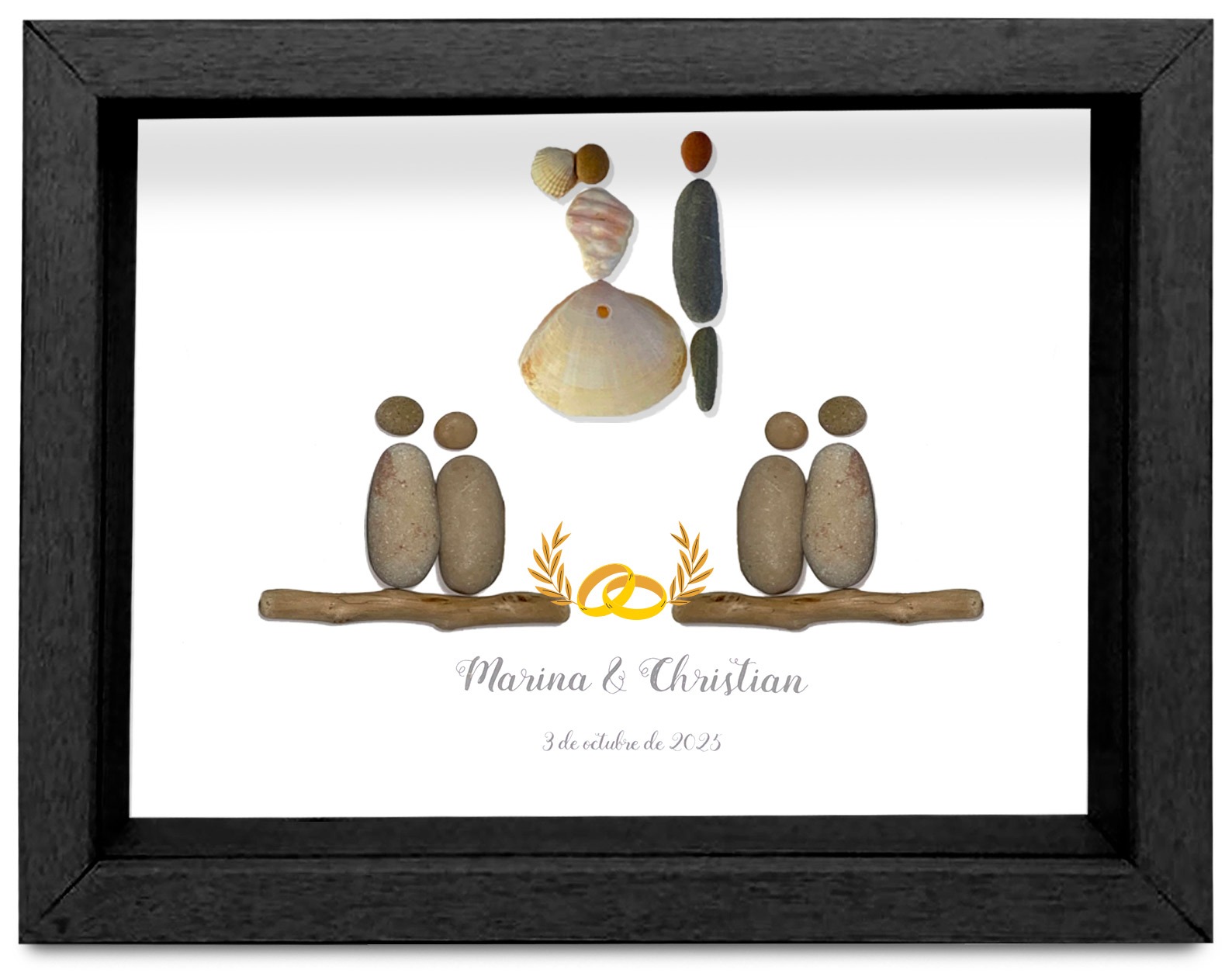 Cuadros personalizados padrinos - Imagen 5