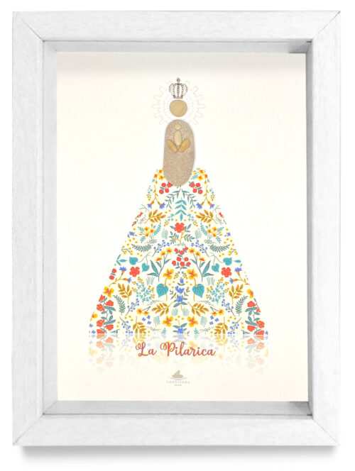 Cuadro aficiones La Pilarica cerco blanco